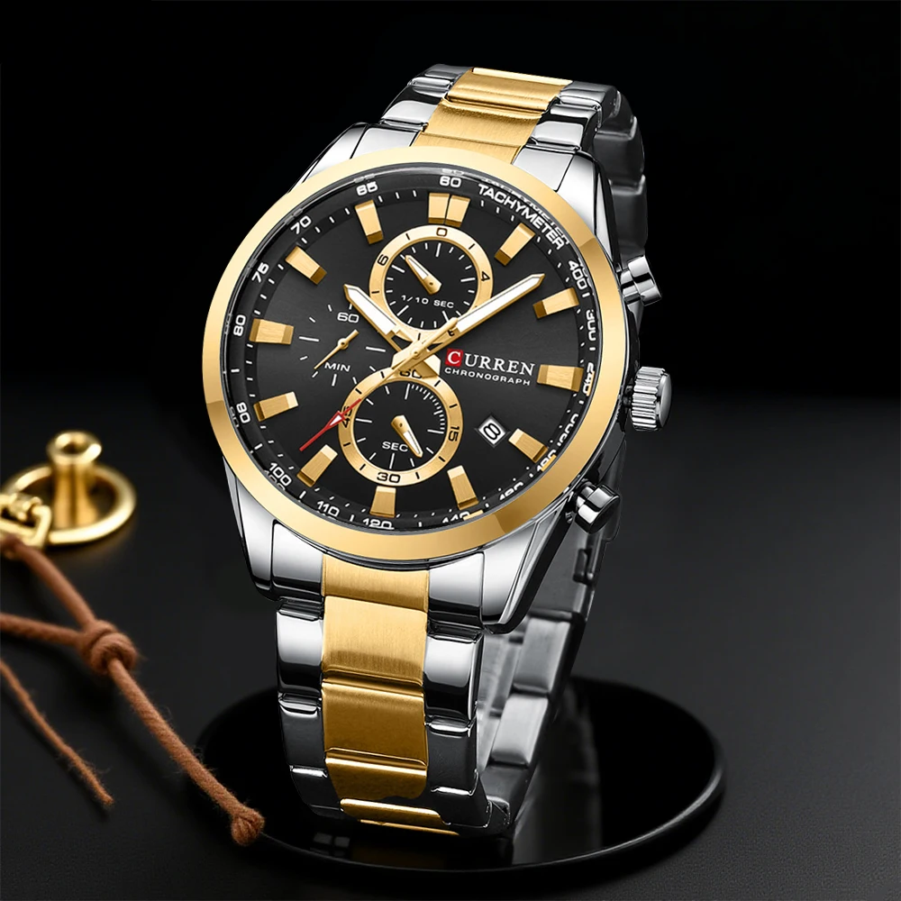 Jewellery Watch - CURREN Casual Quartz Chrono Sport Watches