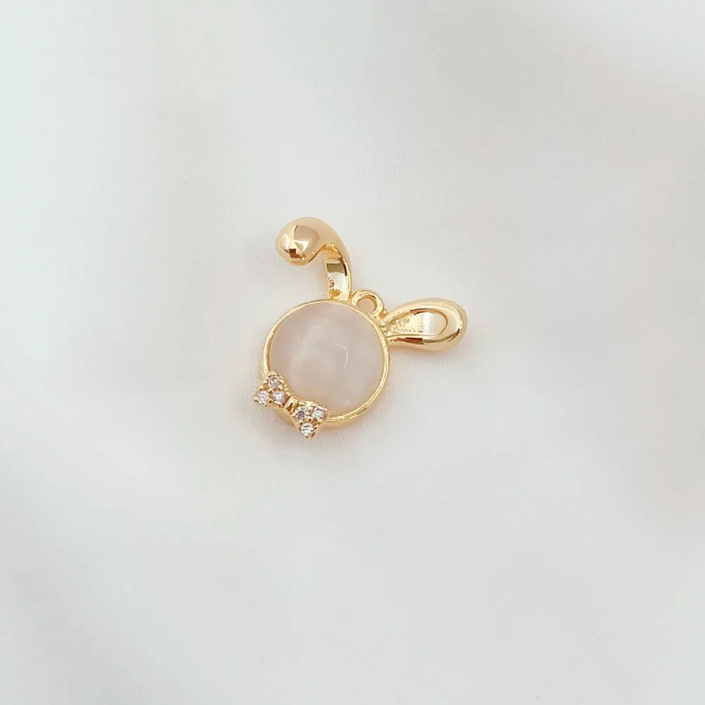 14K Gold and Zirconium Jade Pe - огляд і ціна Rose Gold Bracelet
