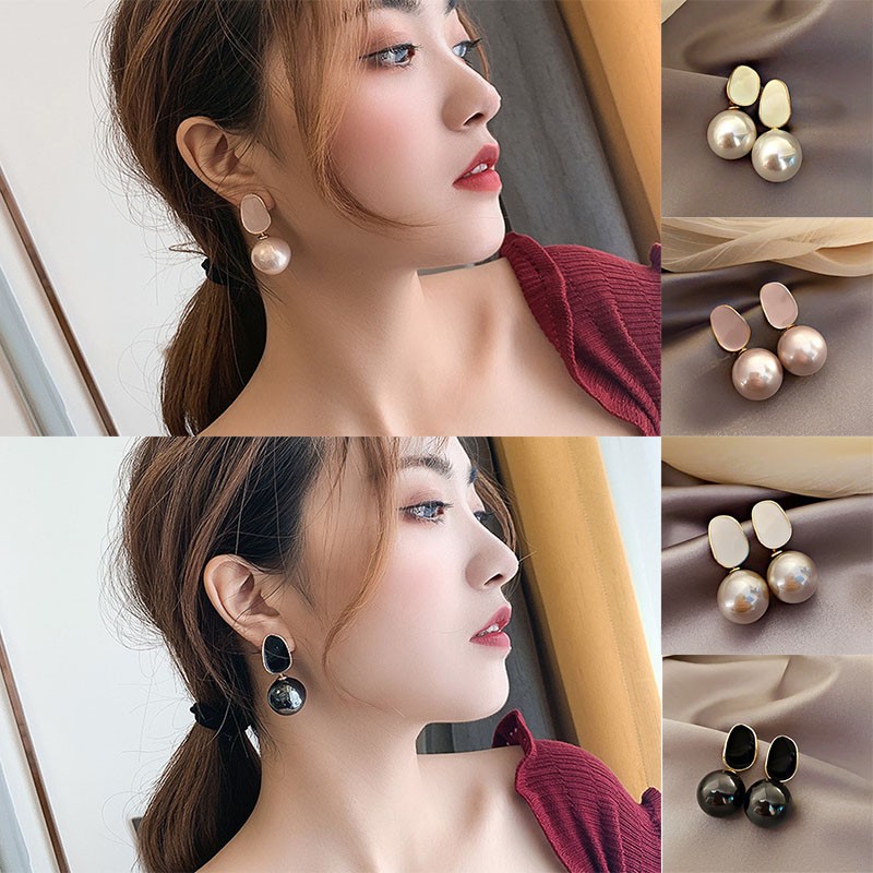 Big Brand High Class Noble Pea - огляд і ціна Pearl Stud Earrings
