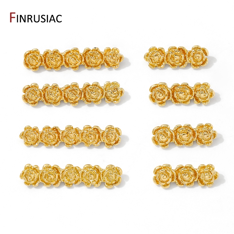 18K Gold Plated Brass Rose Flo - огляд і ціна Rose Gold Bracelet