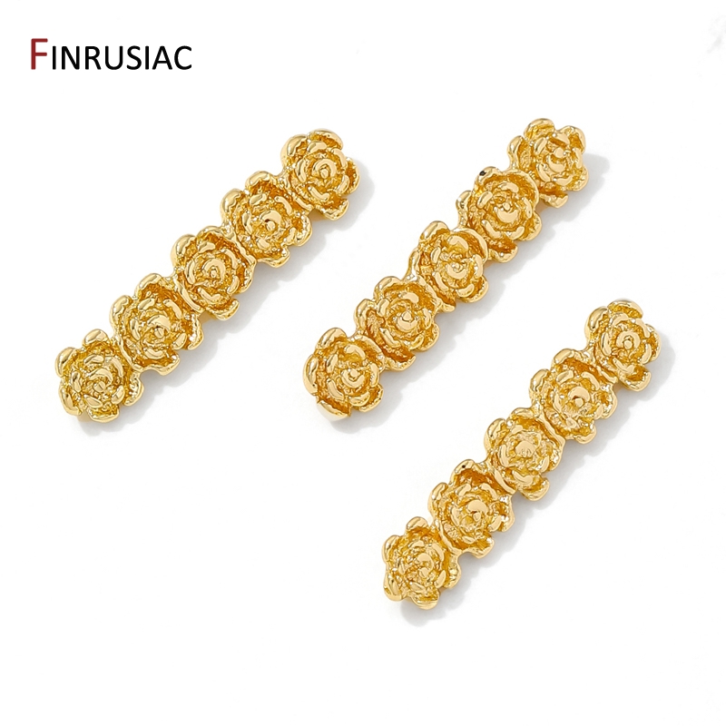 18K Gold Plated Brass Rose Flo - огляд і ціна Rose Gold Bracelet