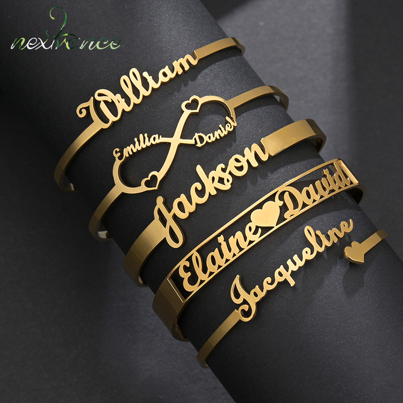 20 Styles Fashion Customized N - огляд і ціна Rose Gold Bracelet