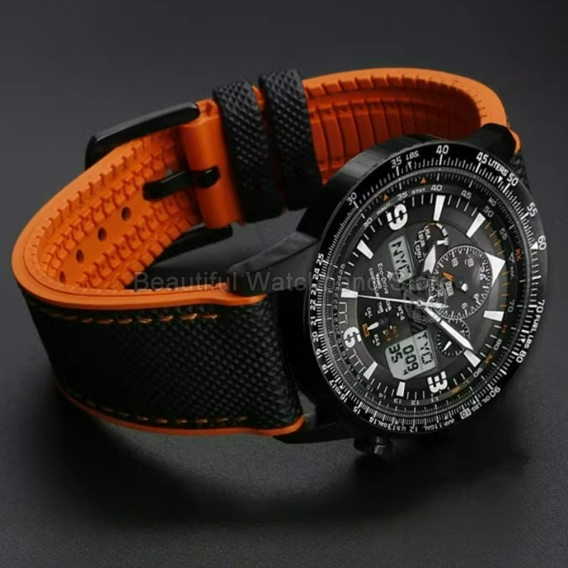Men's Fluororubber Silicone Wa - огляд і ціна Citizen Watch Promaster