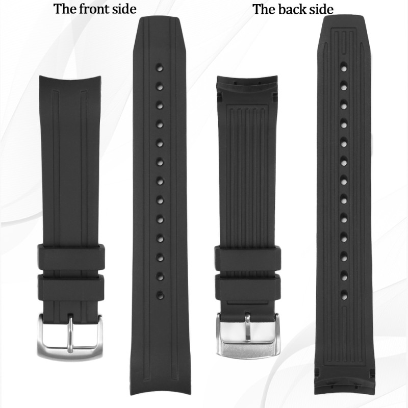 22mm Curved End Silicone Watch - огляд і ціна Citizen Watch Promaster