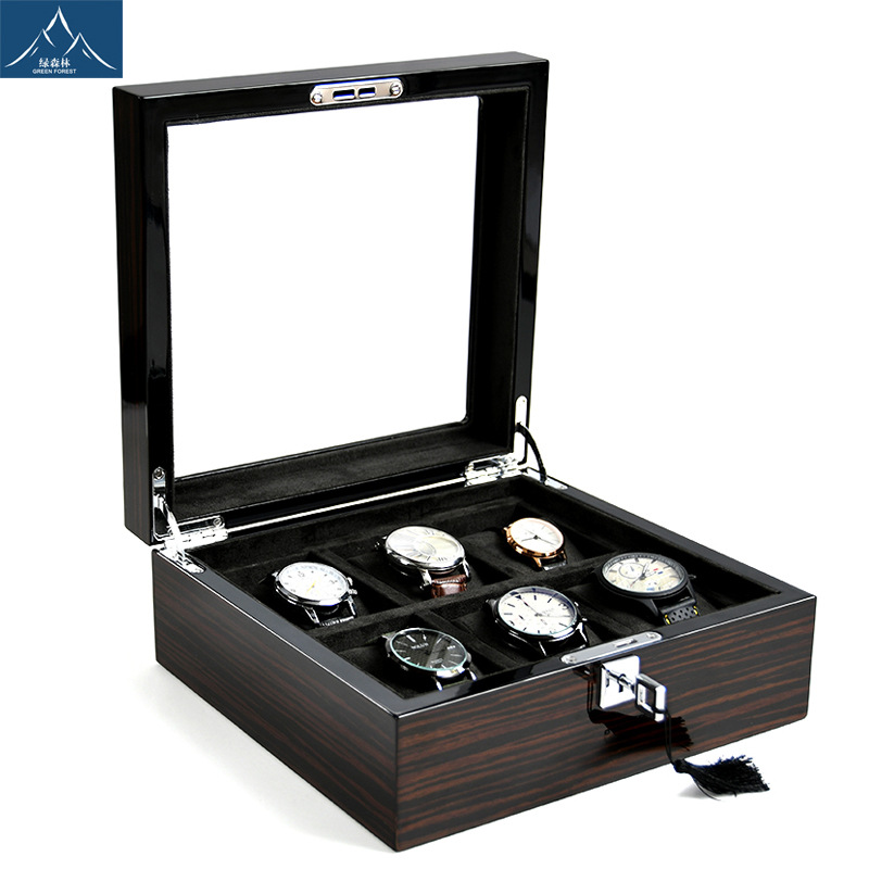 Hxl wooden piano lacquer multi - огляд і ціна Jewelry Watches Box