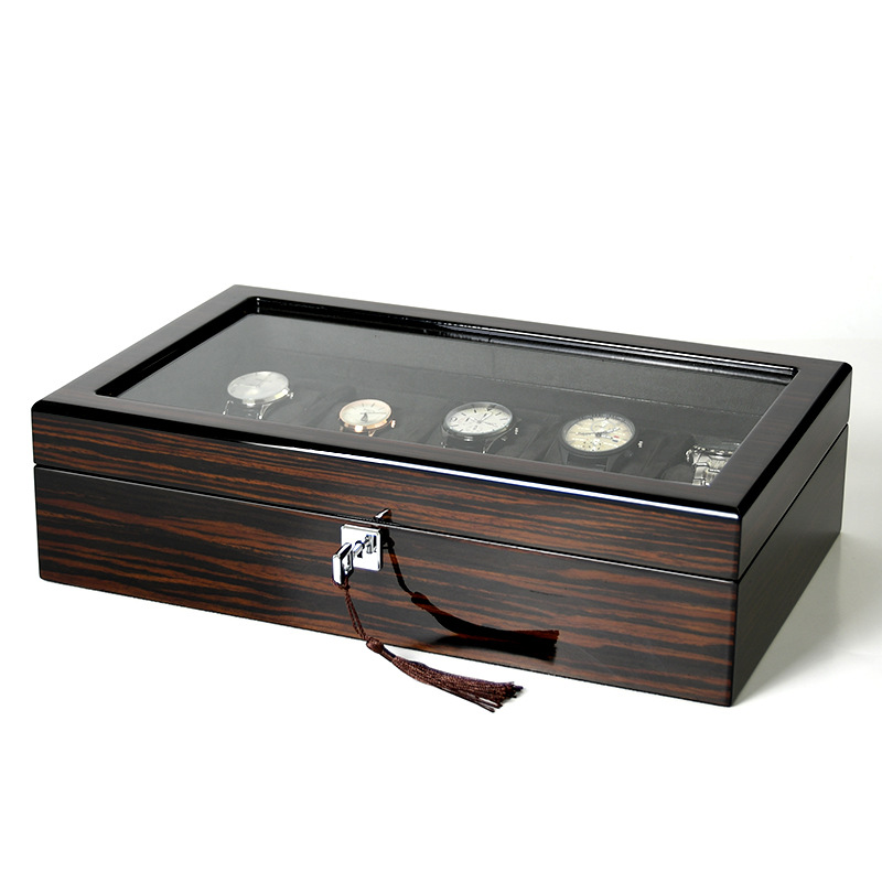Hxl wooden piano lacquer multi - огляд і ціна Jewelry Watches Box