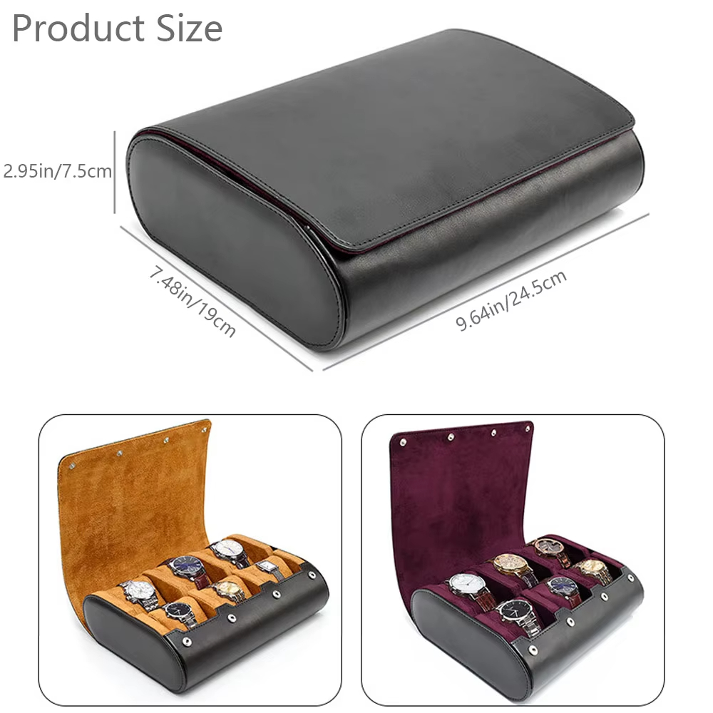 Watch Travel Case for Men Wome - огляд і ціна Jewelry Watches Box