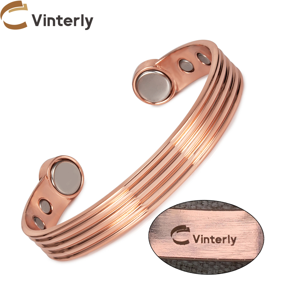 Customized Pure Copper Bracele - огляд і ціна Rose Gold Bracelet