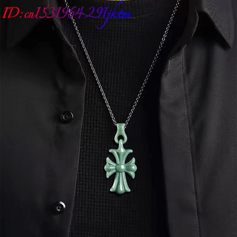 Natural Burmese Jadeite Cross  - огляд і ціна Jewelry & Watches Vitopoulos