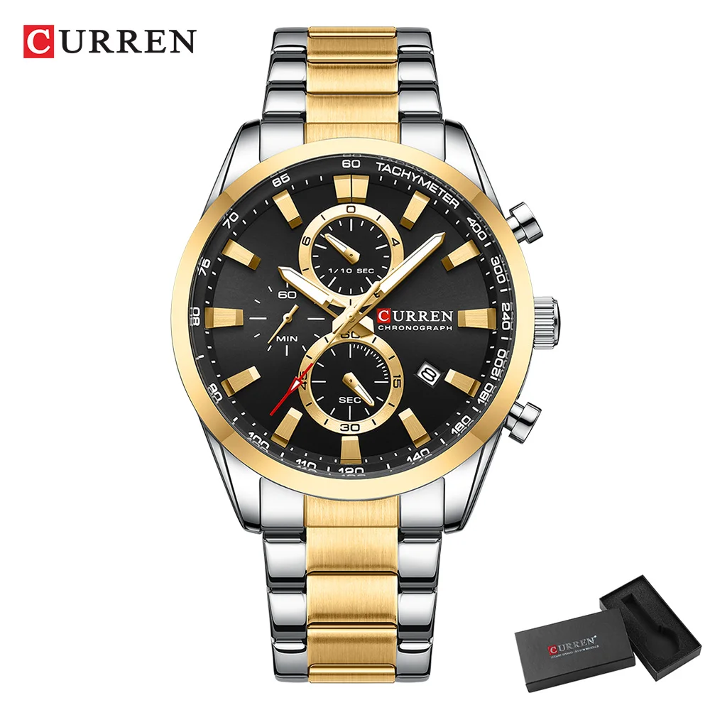 CURREN Casual Quartz Chrono Sp - огляд і ціна Jewellery Watch