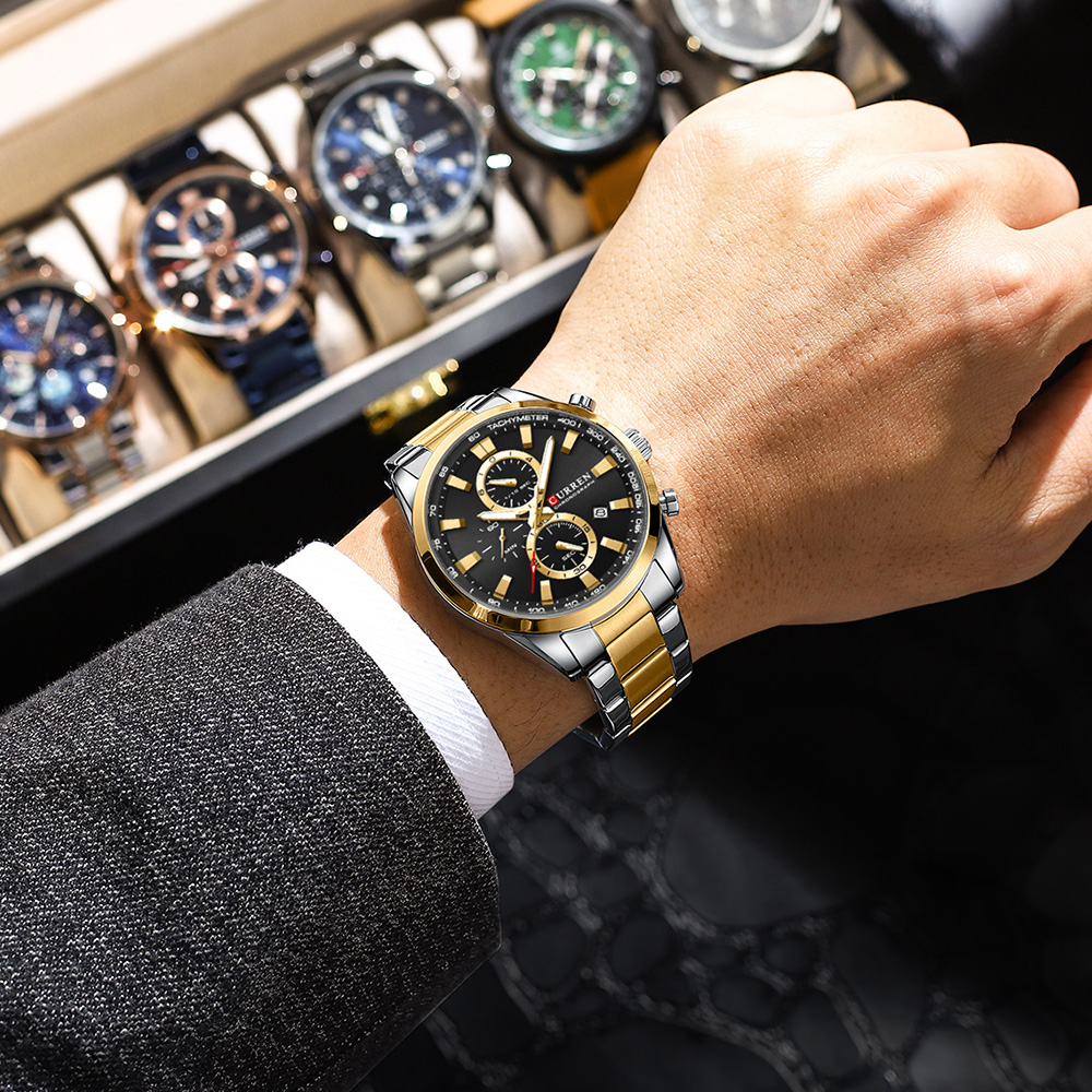 CURREN Casual Quartz Chrono Sp - огляд і ціна Jewellery Watch