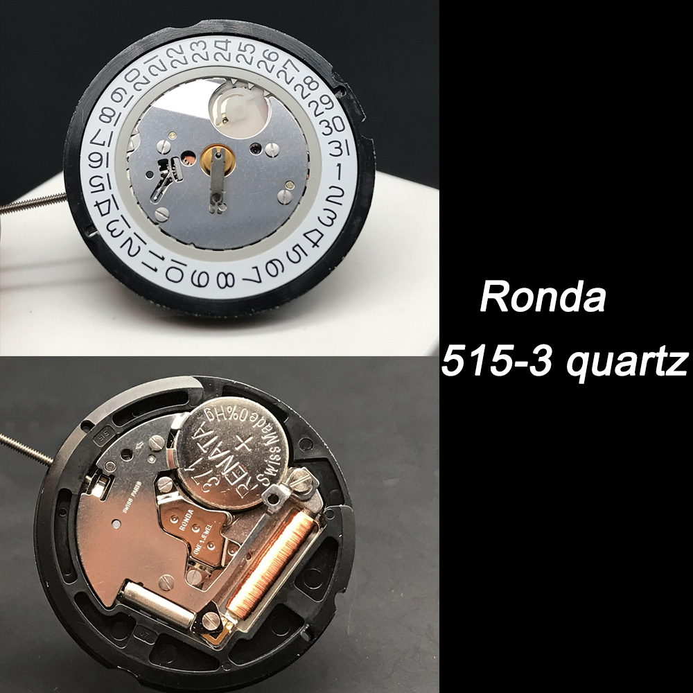 Wristwatch SW Parts Ronda 515  - огляд і ціна Jewels In Quartz Watches