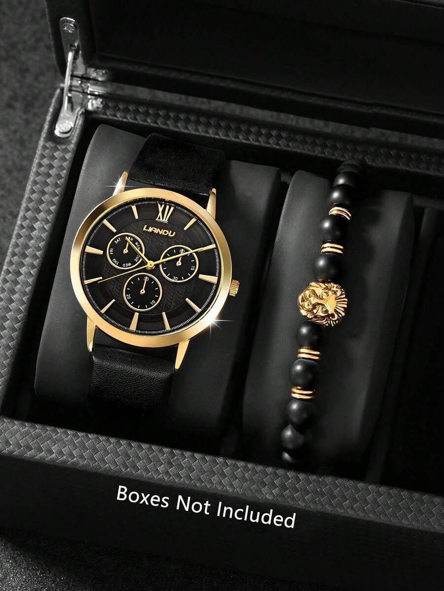 LIANDU LIANDU 1 Set Men's Fash - огляд і ціна Jewelry And Watches