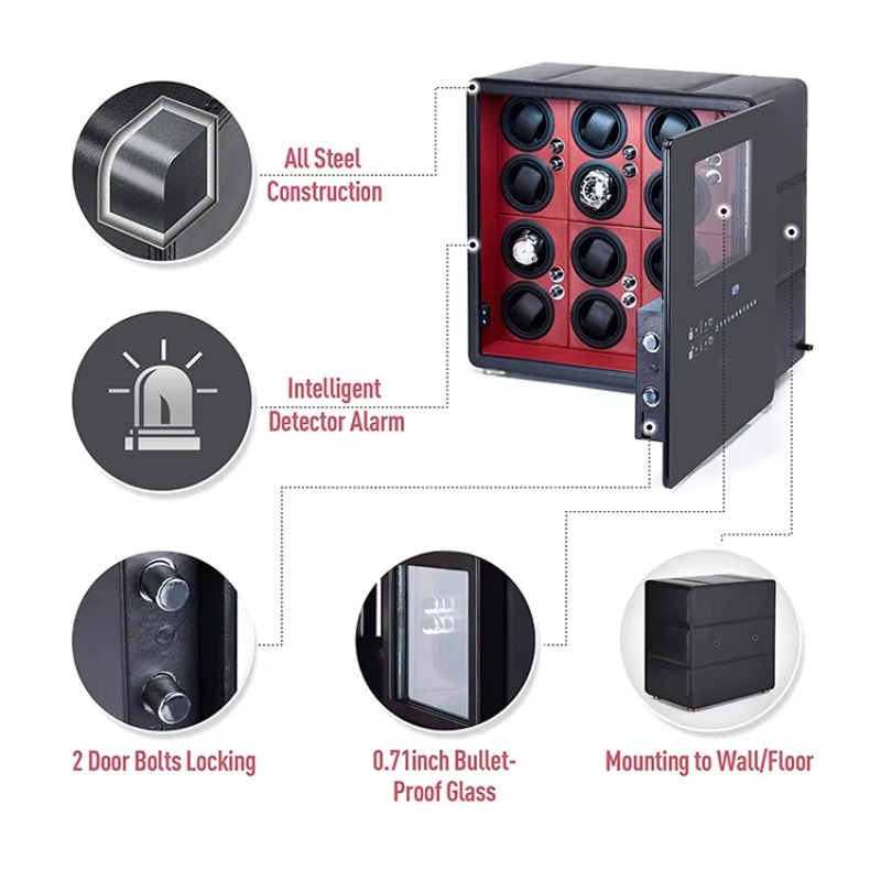 Luxury 12 Automatic Rotors and - огляд і ціна Jewelry Watches Box