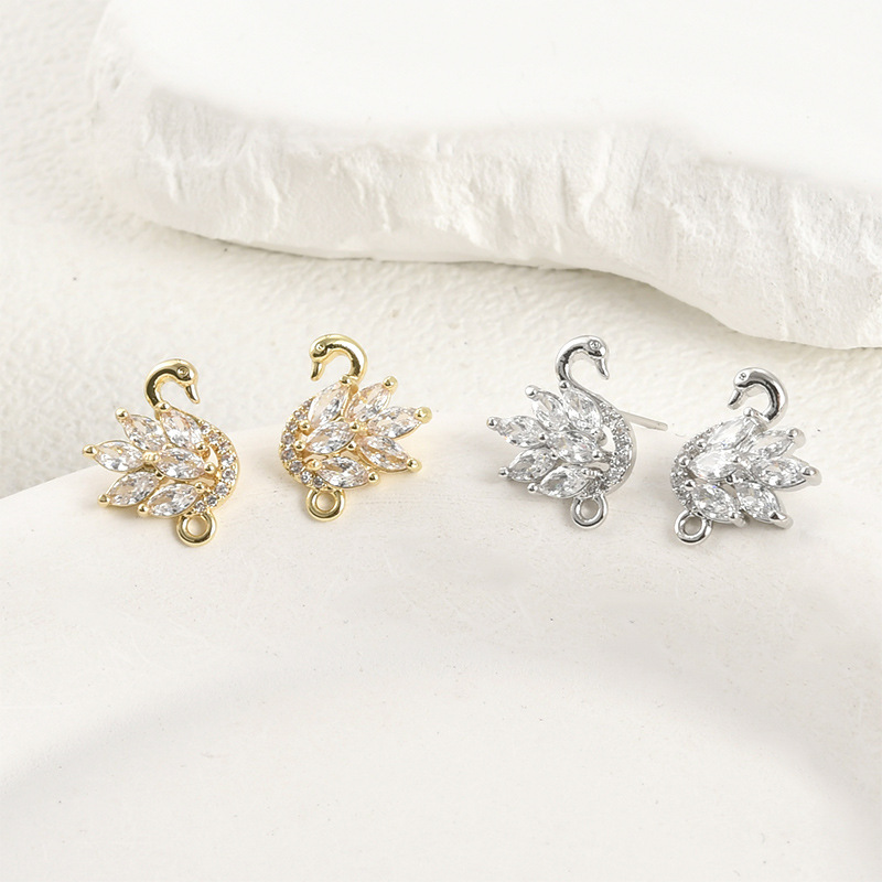 14k Electroplated Real Gold Co - огляд і ціна Pearl Stud Earrings