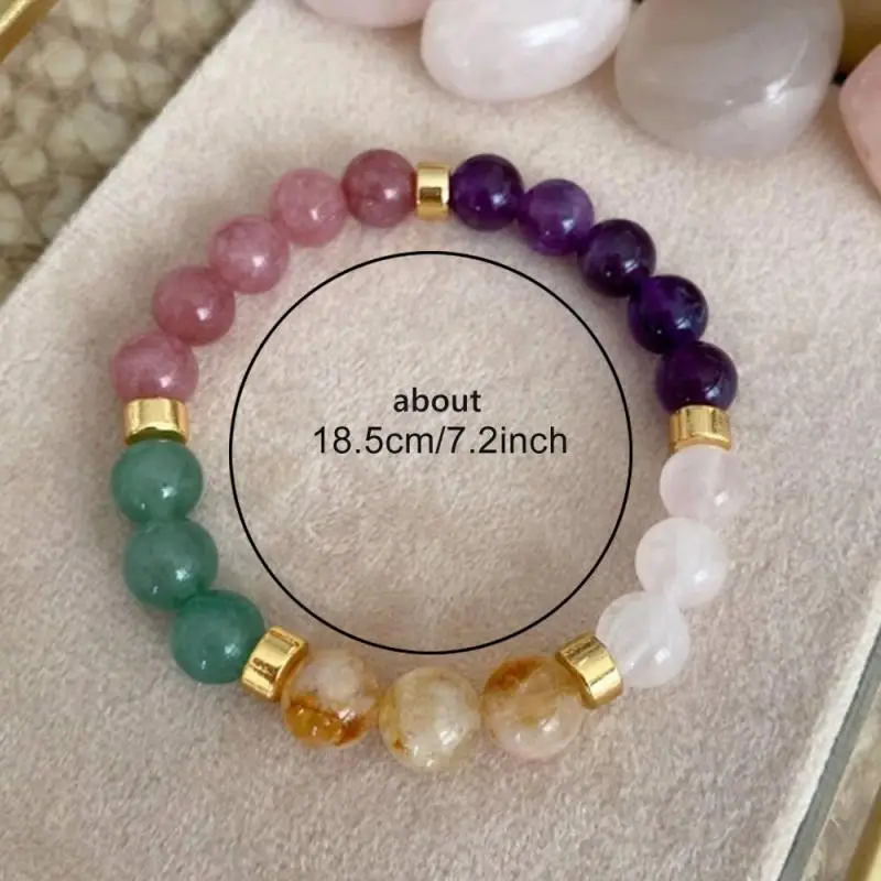 Natural Amethyst Rose Quartz B - огляд і ціна Rose Gold Bracelet